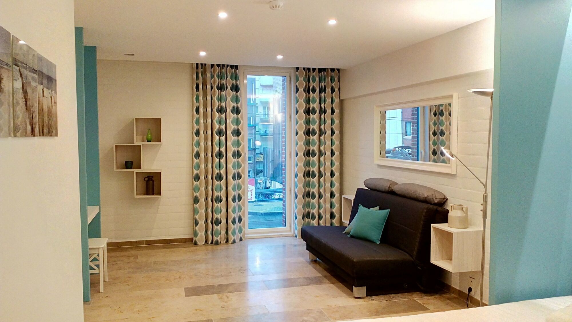 Bed Aan Zee Kabine7 Coxyde Extérieur photo